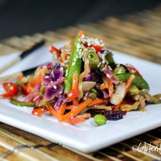 Asian Zoodle Salad – Food, Gluten Free, Recipes, Photos Gluten Free Spinner